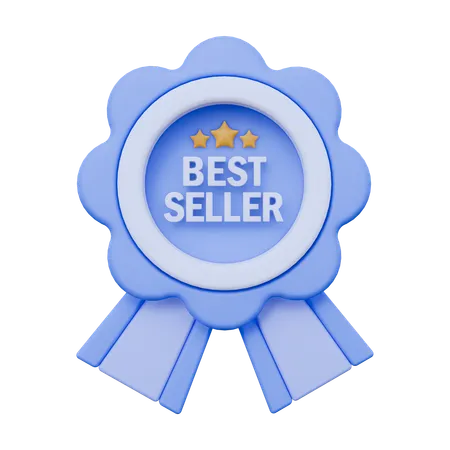 Best Seller Badge  3D Icon