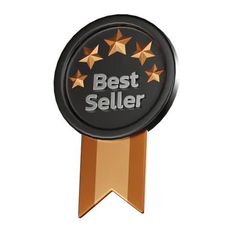 Best Seller Badge  3D Icon