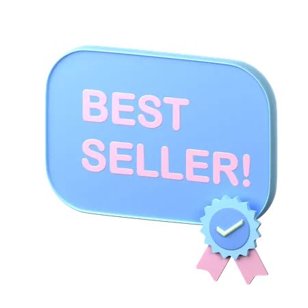 Best Seller Badge  3D Icon