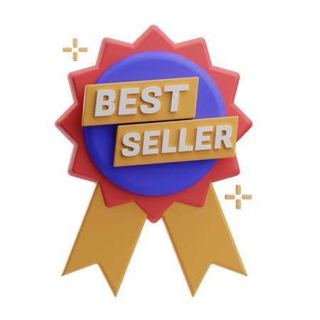 Best Seller Badge  3D Icon