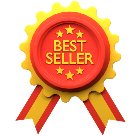 Best Seller Badge  3D Icon