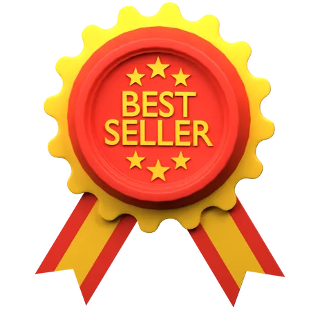 Best Seller Badge  3D Icon