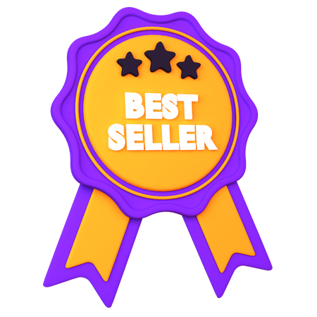 Best Seller Badge  3D Icon