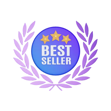 Best Seller Badge  3D Icon