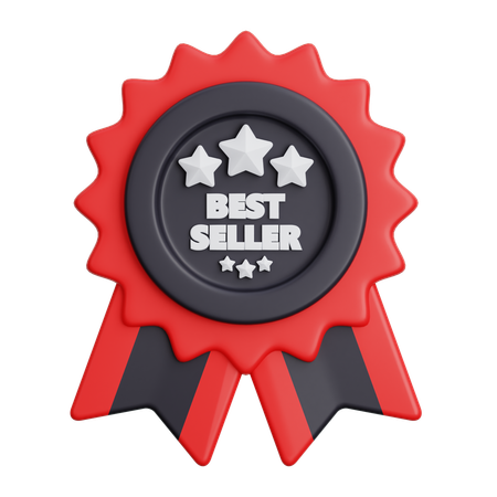 Best Seller Badge  3D Icon