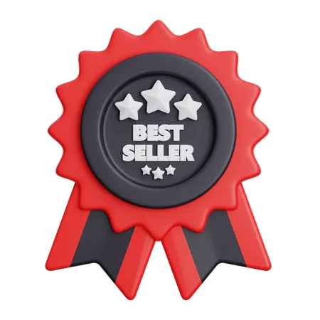 Best Seller Badge  3D Icon