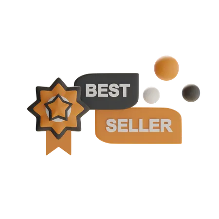 Best Seller Badge  3D Icon
