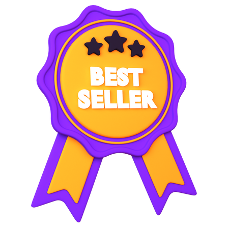 Best Seller Badge  3D Icon