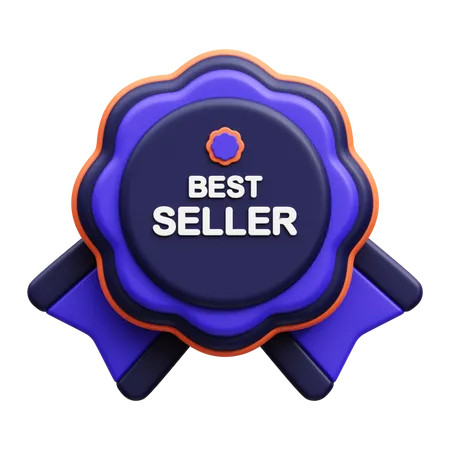 Best Seller Badge  3D Icon