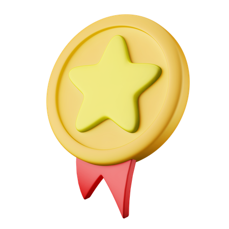 Best Seller Medal  3D Icon