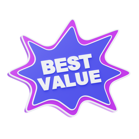 Best Value  3D Icon