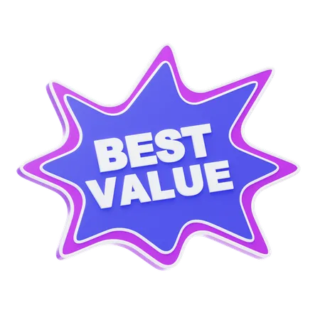Best Value  3D Icon