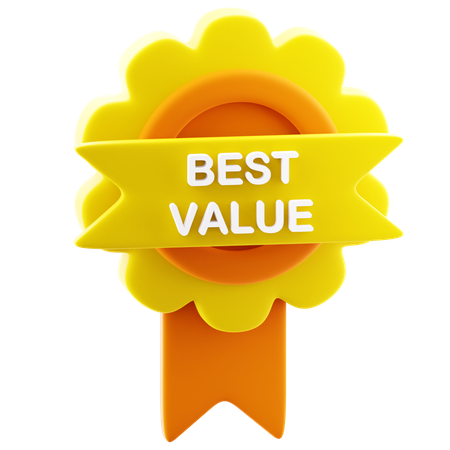 Best Value  3D Icon