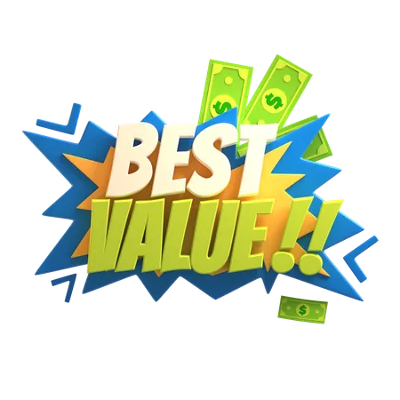 Best Value  3D Illustration