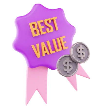 Best Value 3D Icon