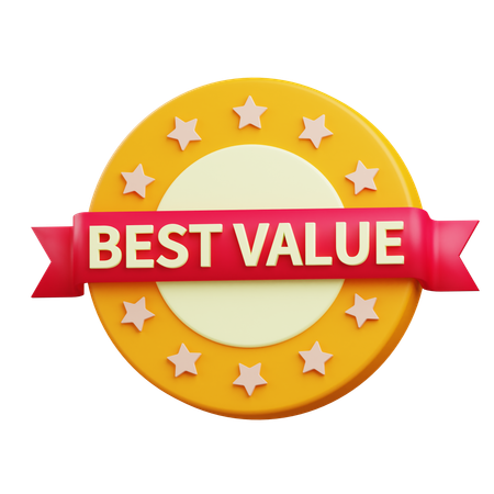 Best Value Product  3D Icon