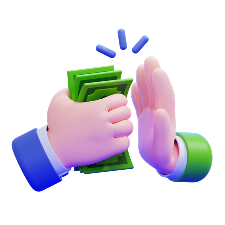 Korruptionsprävention  3D Icon