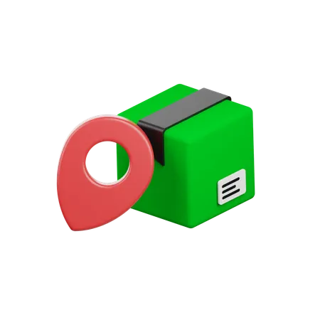 Bestellort  3D Icon