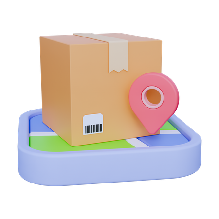 Bestellung verfolgen  3D Icon