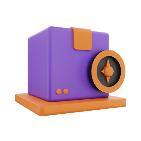 Sendungsverfolgung  3D Icon