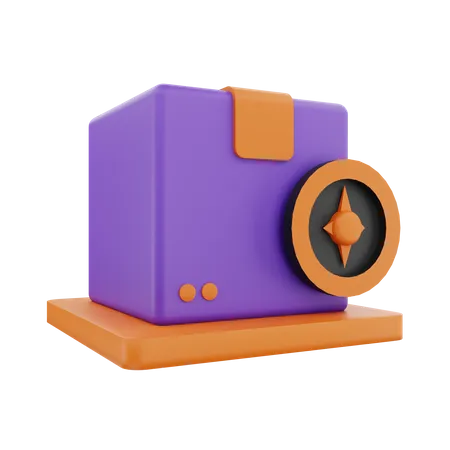 Sendungsverfolgung  3D Icon