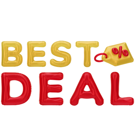 Bestes Angebot Rabatt 3 D Text  3D Icon