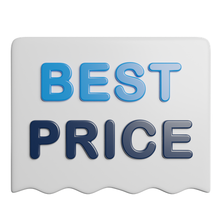 Bestpreis  3D Icon