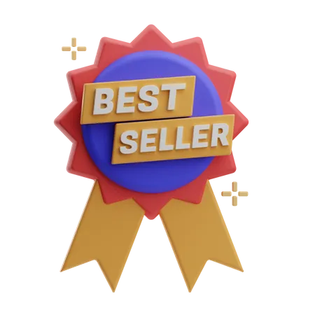 Bestseller-Abzeichen  3D Icon