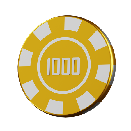 Bet 1 K  3D Icon