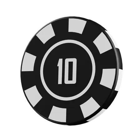 Bet 10  3D Icon