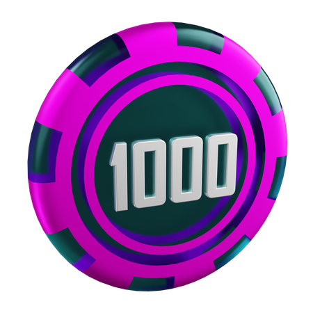 하지만 1000  3D Icon