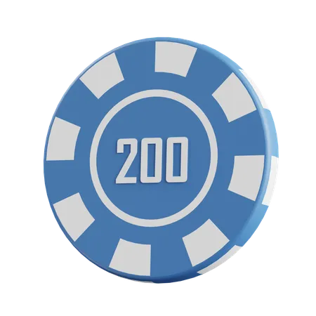 Bet 200  3D Icon