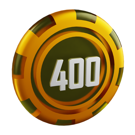 でも400  3D Icon