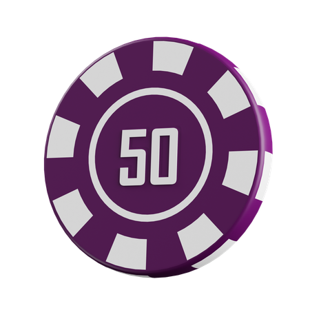 Bet 50  3D Icon