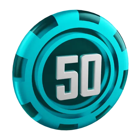 Aber 50  3D Icon