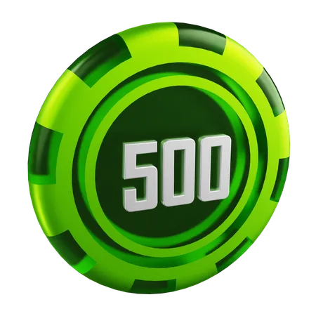 Bet 500  3D Icon