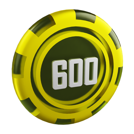 Bet 600  3D Icon