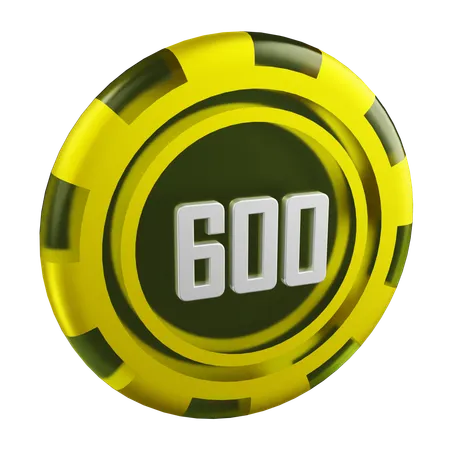 Bet 600  3D Icon