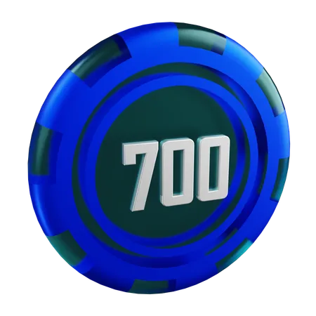 でも700  3D Icon