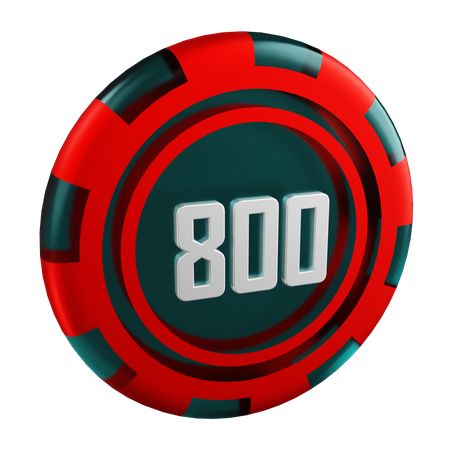 でも800  3D Icon