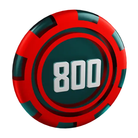 Bet 800  3D Icon