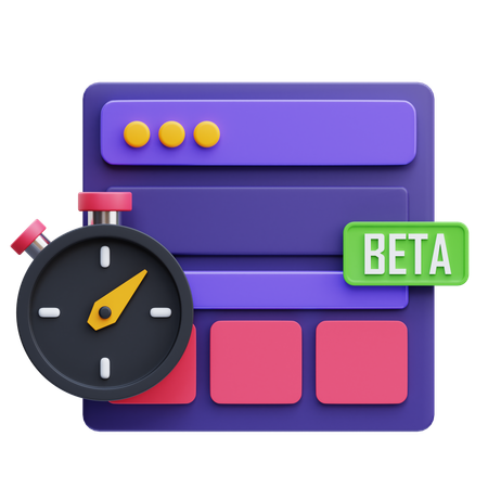 Teste beta  3D Icon