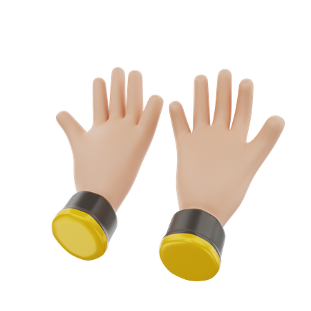 Betende Hand  3D Icon