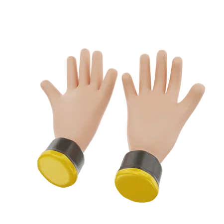 Betende Hand  3D Icon