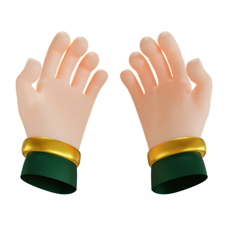 Betende Hand  3D Icon