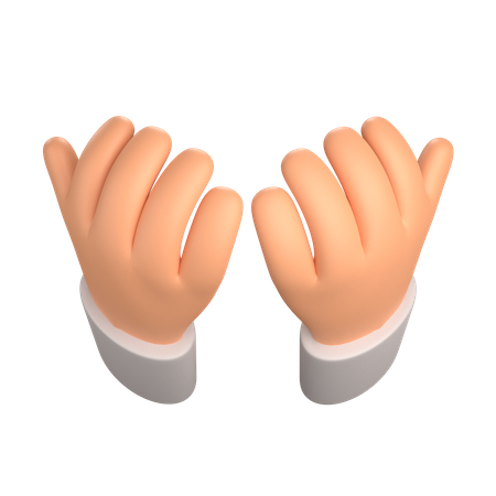 Betende Hand  3D Icon