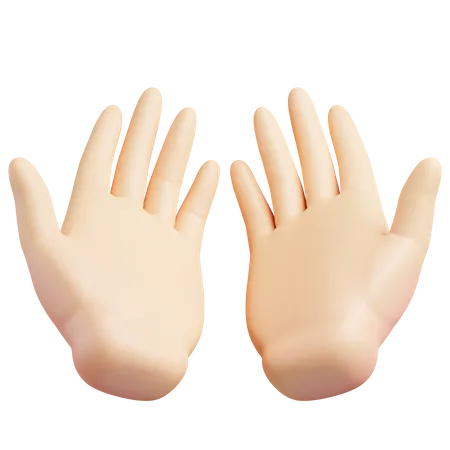 Betende Hände  3D Illustration