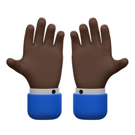 Betende Hände Geste  3D Icon
