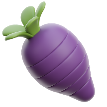 Beterraba  3D Icon