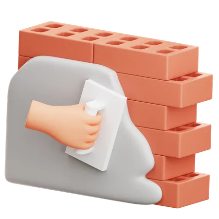 Béton moulé  3D Icon